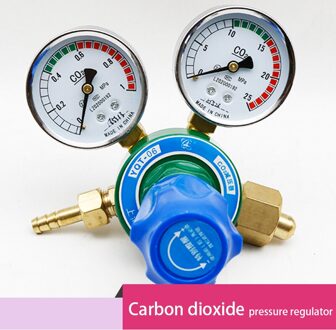 G5/8 ''CO2 kooldioxide drukregelaar verloopstuk messing afsluiter