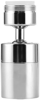 G5/8 Inch Keuken Kraan Water Tap Nozzle Waskolf Waterbesparing Filter Nozzle Tap Filter Beluchter 360 Graden 2 flow Splashproof Outer draad