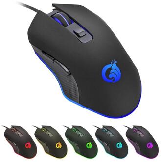 G70 Usb Rgb Backlit Gaming Mouse 3600 Dpi Optische Bedrade Muis 6 Knop Muizen Voor Pc Laptop Muis Spel