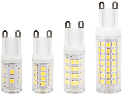 G9 LED Ceramic Chip No Flicker SMD2835 2W 3W 4W 8W 220V LED Bulb Light Replace Halogen For Chandelier Warm White Cold White Lamp