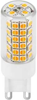 G9 LED Lamp - Dim to warm - 2200 - 2700K Extra warm wit licht tot Warm wit licht - CRI 90 Uitstekende Kleurweergave - 5 Watt 500 Lumen - Vervangt 50 Watt - 15.000 Branduren Transparant