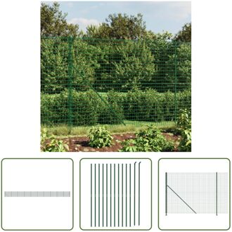 Gaashekwerk - Draadgaashek 1.4 x 25 m (H x L) - Groen