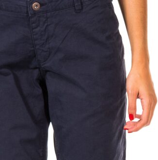 Gaastra Lange recht gesneden broek met zomen 31694100 vrouw Blauw