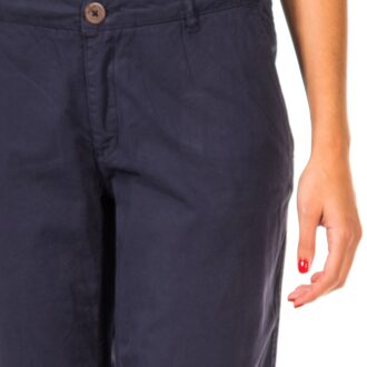 Gaastra Lange recht gesneden broek met zomen 31696000 vrouw Blauw