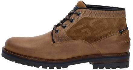 Gaastra Led Mid Oil Veterboot Heren Bruin/Cognac