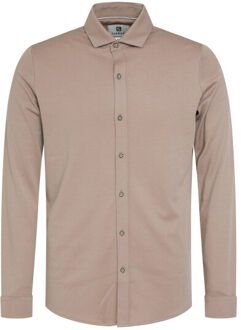 Gabbiano Heren overhemd tone 333510 4445 Taupe - L