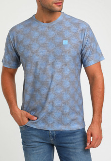 Gabbiano Heren shirt 154540 085 tile blue Blauw - XL