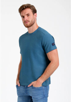 Gabbiano Heren shirt 155519 0003 petrol Blauw - XXXL