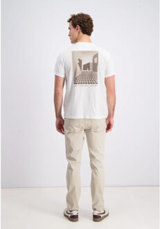 Gabbiano Heren shirt bara 1565111 102 ecru Wit - XL