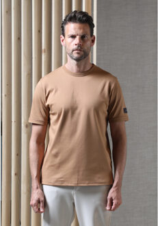 Gabbiano Heren shirt dan 156215 5004 roasted pecan Bruin - XL