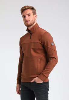 Gabbiano Heren sweater 773778 450 rust Bruin - XXXL