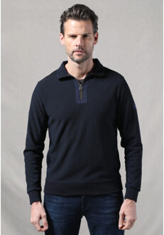 Gabbiano Heren sweater 775775 301 navy Blauw - XL