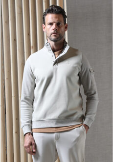 Gabbiano Heren sweater koro 776280 5002 ivory bone Ecru - XL