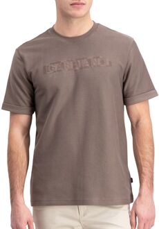 Gabbiano Jacquard Front Logo Shirt Heren