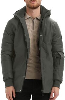 Gabbiano Long Canvas Parka Winterjas Heren - XL