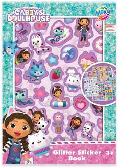 Gabby glitter stickerboek - A5