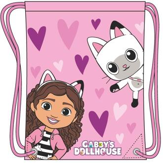 Gabby Gymtas 40x37,5cm polyester roze