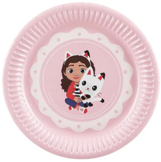 Gabby's Dollhouse bordjes 18cm (6st) Multikleur - Print
