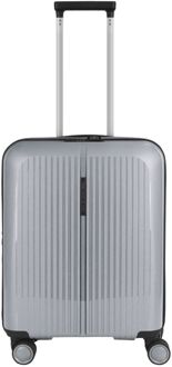 Gabol Brooklyn Cabin Trolley Expandable silver hardcase koffer Zilver - H 55 x B 40 x D 22 cm