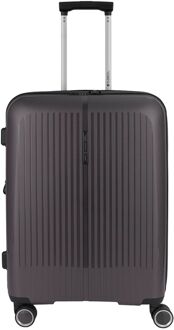 Gabol Brooklyn Medium Trolley Expandable grey hardcase koffer Grijs - H 65 x B 45 x D 27 cm