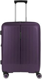 Gabol Brooklyn Medium Trolley Expandable purple hardcase koffer Paars - H 65 x B 45 x D 27 cm