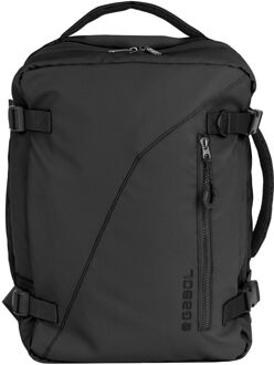 Gabol Canada Cabin Backpack XS negro weekendtas handbagage Zwart - H 40 x B 30 x D 20 cm