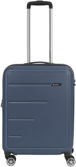 Gabol Future Plus Cabin Trolley azul marino hardcase koffer Blauw - H 55 x B 40 x D 21 cm