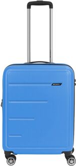 Gabol Future Plus Cabin Trolley celeste hardcase koffer Blauw - H 55 x B 40 x D 21 cm