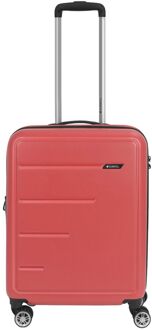 Gabol Future Plus Cabin Trolley coral hardcase koffer Roze - H 55 x B 40 x D 21 cm