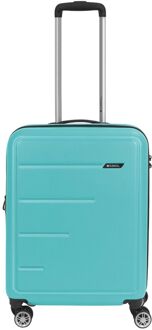 Gabol Future Plus Cabin Trolley turquesa hardcase koffer Blauw - H 55 x B 40 x D 21 cm