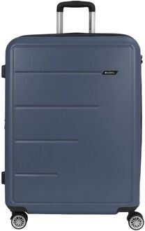 Gabol Future Plus Trolley 78 azul marino hardcase koffer Blauw - H 76 x B 54 x D 30 cm