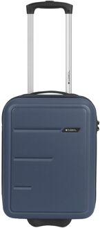 Gabol Future Plus Underseater azul marino hardcase koffer lichtgewicht koffer Blauw - H 44 x B 30 x D 20 cm