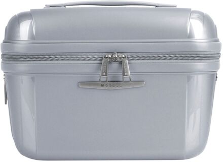 Gabol Queens Beauty Case plata hardcase koffer Zilver - H 32 x B 23 x D 19 cm