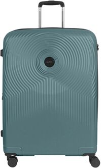 Gabol Radar Large Trolley verde hardcase koffer Groen - H 76 x B 55 x D 33 cm