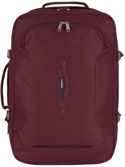 Gabol Week Eco Cabin Backpack burgoundy handbagage Rood - H 50 x B 35 x D 20 cm