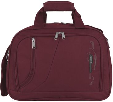 Gabol Week Eco Flight Bag burgoundy weekendtas handbagage Rood - H 30 x B 42 x D 24 cm