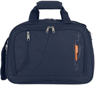 Gabol Week Eco Flight Bag dark blue weekendtas handbagage Blauw - H 30 x B 42 x D 24 cm