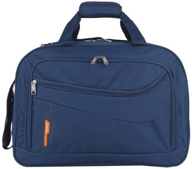 Gabol Week Eco Travel Bag blue Weekendtas Blauw - H 35 x B 50 x D 23