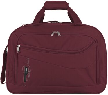 Gabol Week Eco Travel Bag burgoundy weekendtas handbagage Rood - H 35 x B 50 x D 23 cm