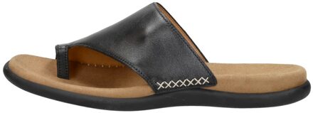 Gabor 03.700.27 Dames Slippers - Zwart - Maat 36