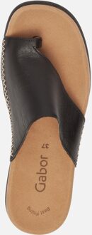 Gabor 03.700.27 Dames Slippers - Zwart - Maat 36