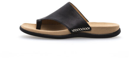 Gabor 03.700.27 Dames Slippers - Zwart - Maat 38