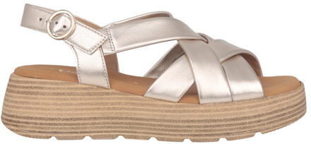 Gabor 42.872.82 dames sandaal Zilver - 41