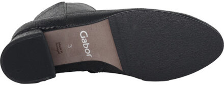 Gabor 55.680.37 dames laars - maat 40,5 Zwart