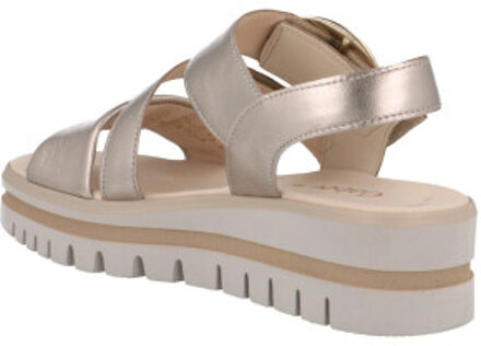 Gabor 6.627.62 sandalen - maat 38,5 Goud