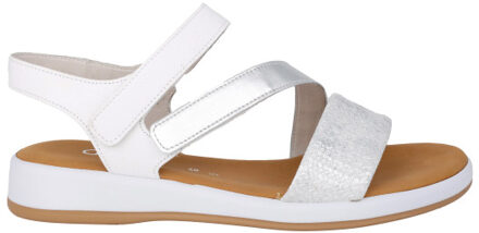 Gabor 62.733.51 dames sandaal - maat 38,5 Zilver