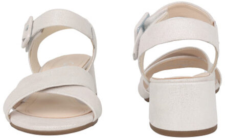 Gabor 62.913.11 dames sandaal - maat 39 Zilver