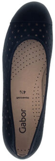 Gabor 64.169.17 dames ballerina - maat 38,5 Zwart