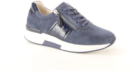 Gabor 66.928.36 dames veterschoenen sportief - maat 42 Blauw