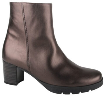 Gabor 72.071.15 dames enkellaarzen gekleed - maat 38 Zilver